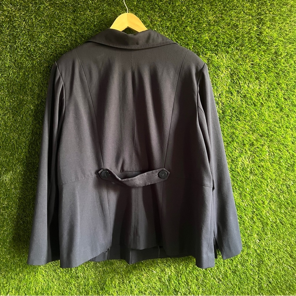 Lane Bryant 24 Navy Blazer Plus Curvy - Picture 2 of 6